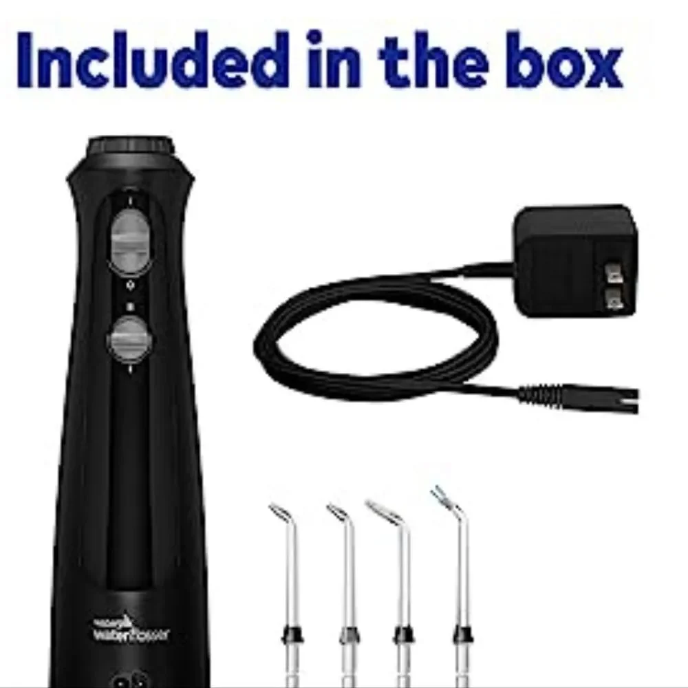 Waterpik‎ Cordless Pearl Waterflosser- Black